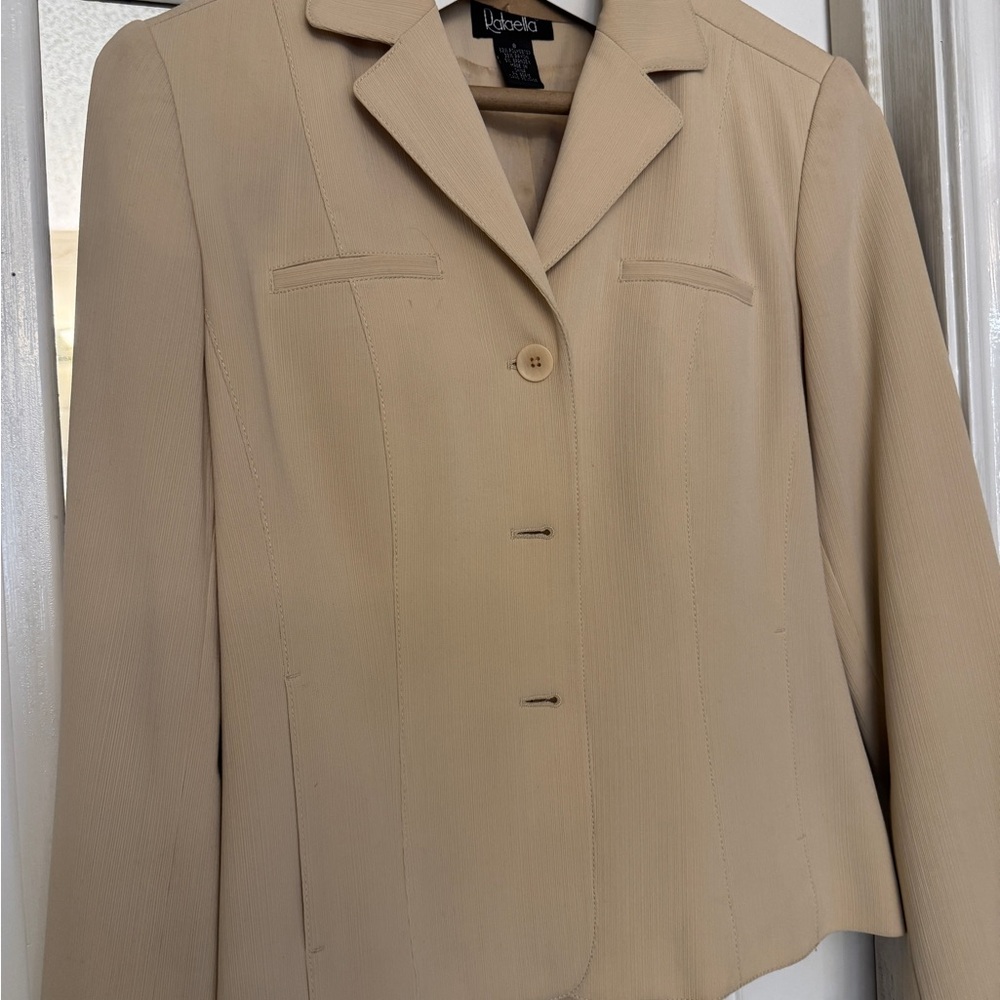 Rafaella Women's Cream Blazer